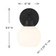 1-Light Wall Sconce