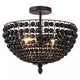 Burkley 2-Light Semi Flush