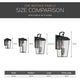 Mathus 18" 1-Light Outdoor Wall Light
