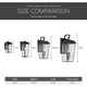 Mathus 13" 1-Light Outdoor Wall Light