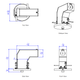PARTS Optional Mini Box Canopy for Thin-Line / Wave Bar / Morii / Counterpoint