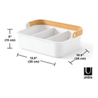 Umbra - Bellwood Stackable Bin - Lights Canada