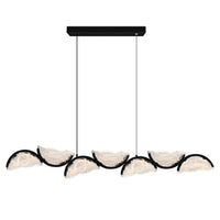 Moon Integrated LED 54" Chandelier