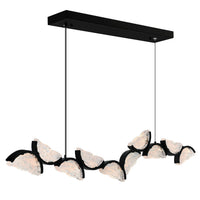Moon Integrated LED 70" Chandelier