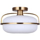 Eve 1-Light Semi Flush