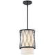 Echo 8" 1-Light Drum Pendant