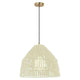 Ratan 16.5" 1-Light Pendant