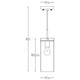 Toro 1-Light Mini Pendant