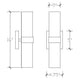 Portici 2-Light Vanity Light