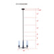 Benson 3-Light Chandelier
