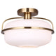 Eve 1-Light Semi Flush