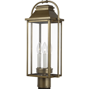 Visual Comfort Studio Collection - Wellsworth 3-Light Medium Post Lantern - Lights Canada