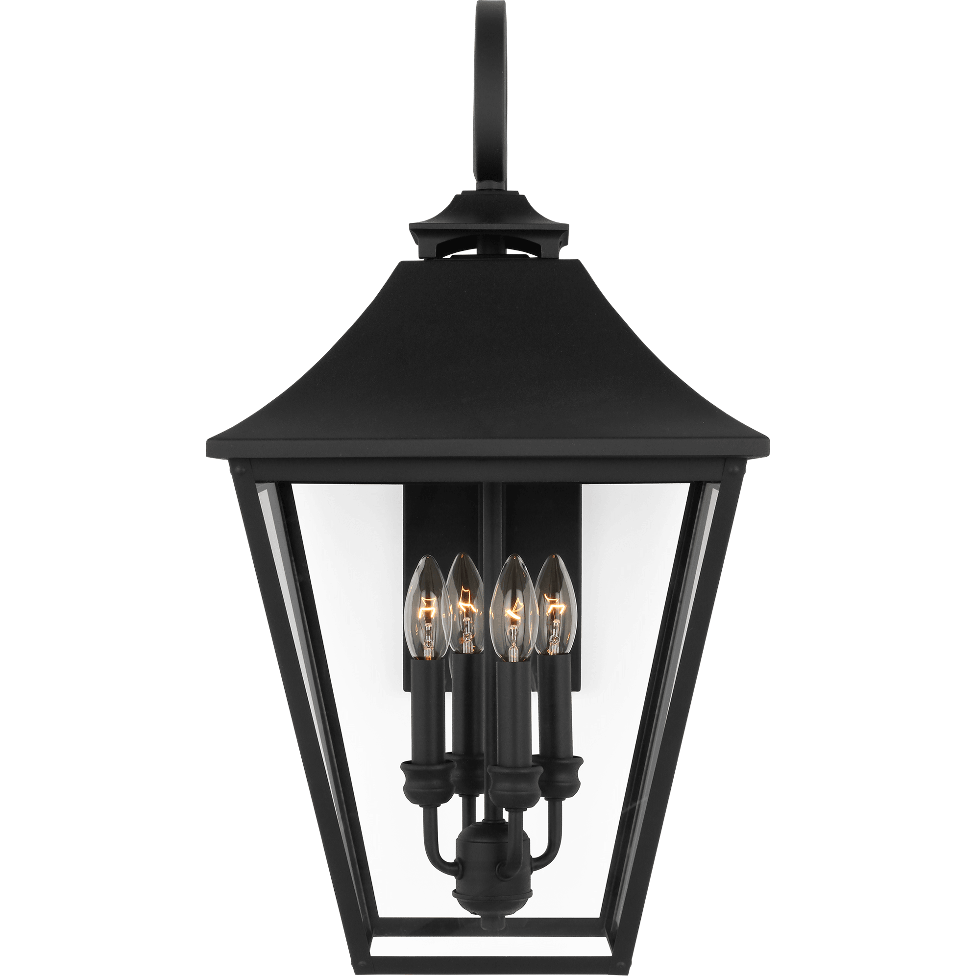 Visual Comfort Studio Collection - Galena 3-Light Small Post Lantern - Lights Canada