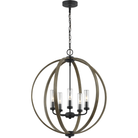 Visual Comfort Studio Collection - Allier 5-Light Outdoor Chandelier - Lights Canada