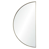 Halfmoon 40" Tall Semicircle Wall Mirror