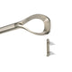 Loop 1" (2.5 cm) Curtain Rod 42-120" (107-305 cm)