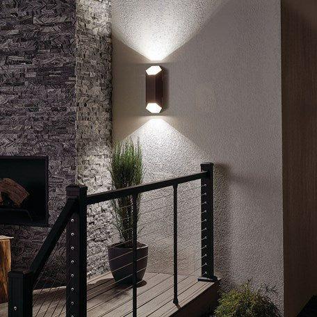 Estella 16.5" LED 2-Light Outdoor Wall Light