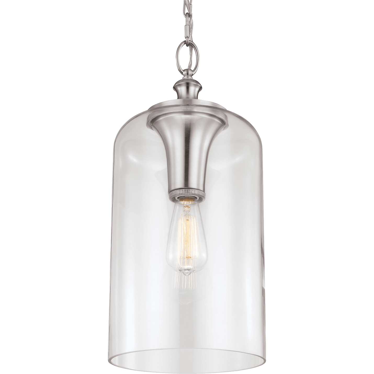 Visual Comfort Studio Collection - Hounslow Clear Glass Pendant - Lights Canada