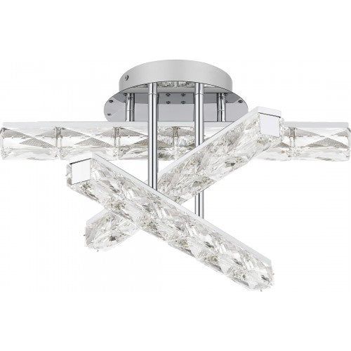 Comet LED Semi Flush Mount