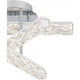 Comet LED Semi Flush Mount