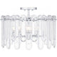 Stiles 5-Light Semi Flush Mount