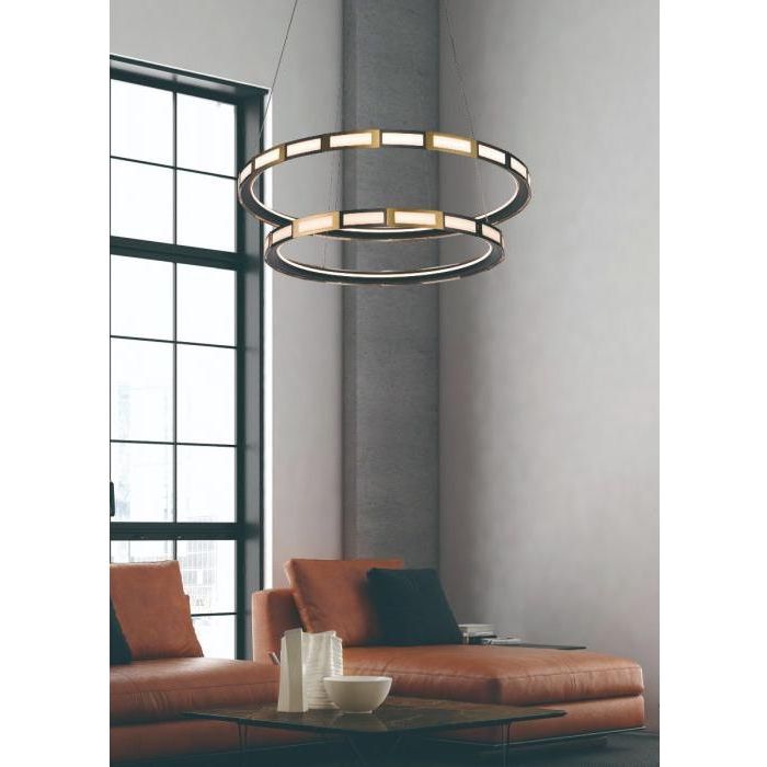 Equator 30" 2-Tier Pendant