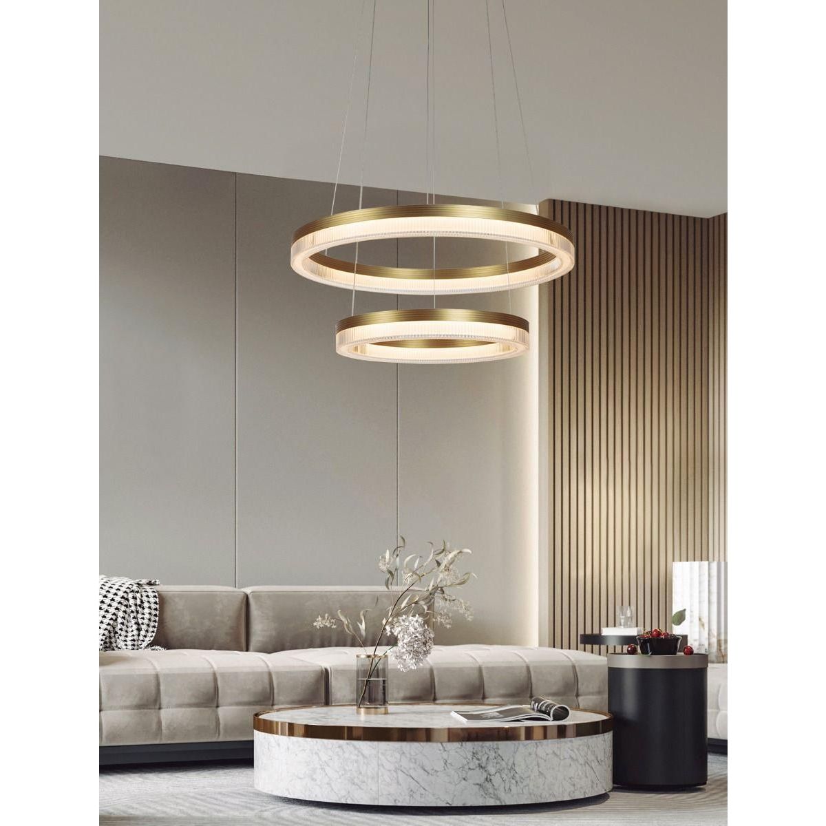 Evaline 32" 2-Tier Pendant