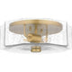 Kaplan 2-Light Flush Mount