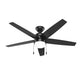 Bardot Fan with LED Light 52"