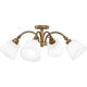 Iota 4-Light Semi Flush Mount
