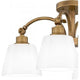 Iota 4-Light Semi Flush Mount
