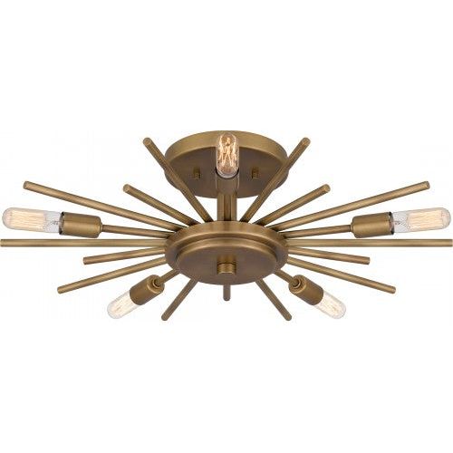 Mesquite 5-Light Semi Flush Mount