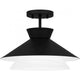 Lionel 1-Light Semi Flush Mount