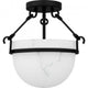 Danyon 3-Light Semi Flush Mount