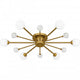 Combe 6-Light Semi-Flush Mount