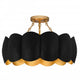 Santana 4-Light Semi-Flush Mount