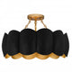 Santana 4-Light Semi-Flush Mount
