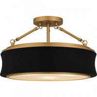 Dylan 3-Light Semi-Flush Mount