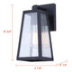 Coralea 1-Light Outdoor Lantern