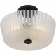 Gray Semi-Flush Mount