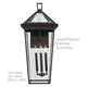 Regence 26" 2-Light Outdoor Pendant