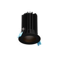 2" High Power Regressed Recessed Round Smooth Baffle