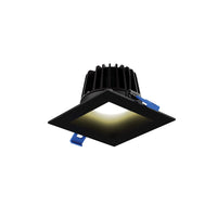 4" Square Indoor/Outdoor Regressed Down Light