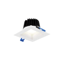 4" Square Indoor/Outdoor Regressed Down Light (Universal 120V-347V)