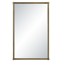Khaya 35"H x 22"W Wall Mirror