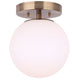 Camilo 1-Light Flush Mount