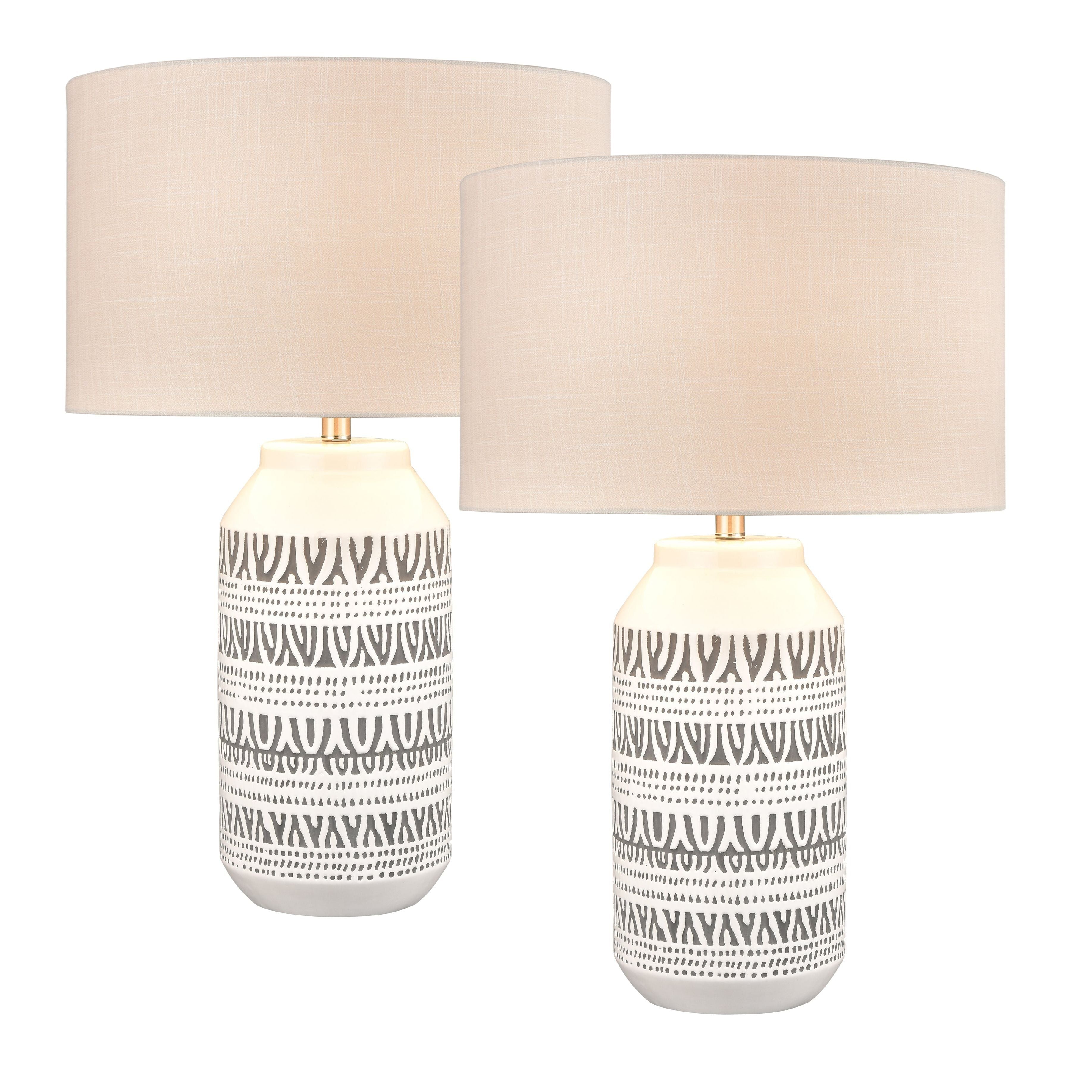 Calabar Table Lamp (Set of 2)