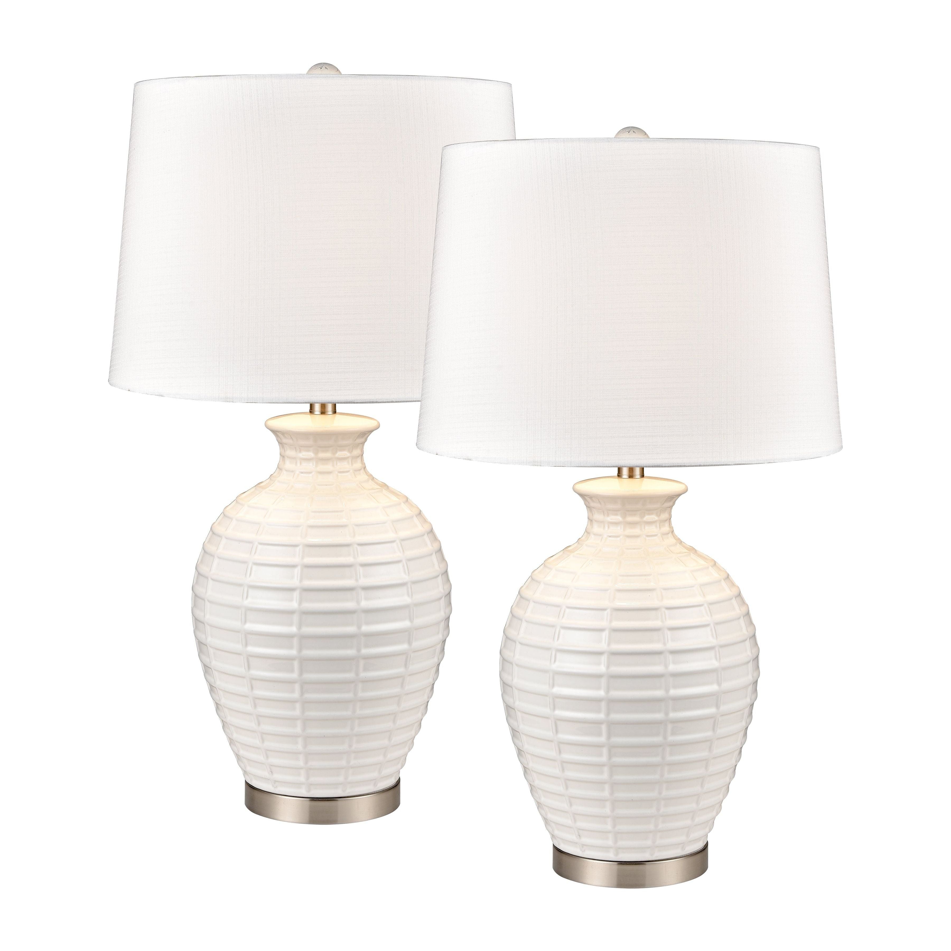 Junia 28" High 1-Light Table Lamp (Set of 2)