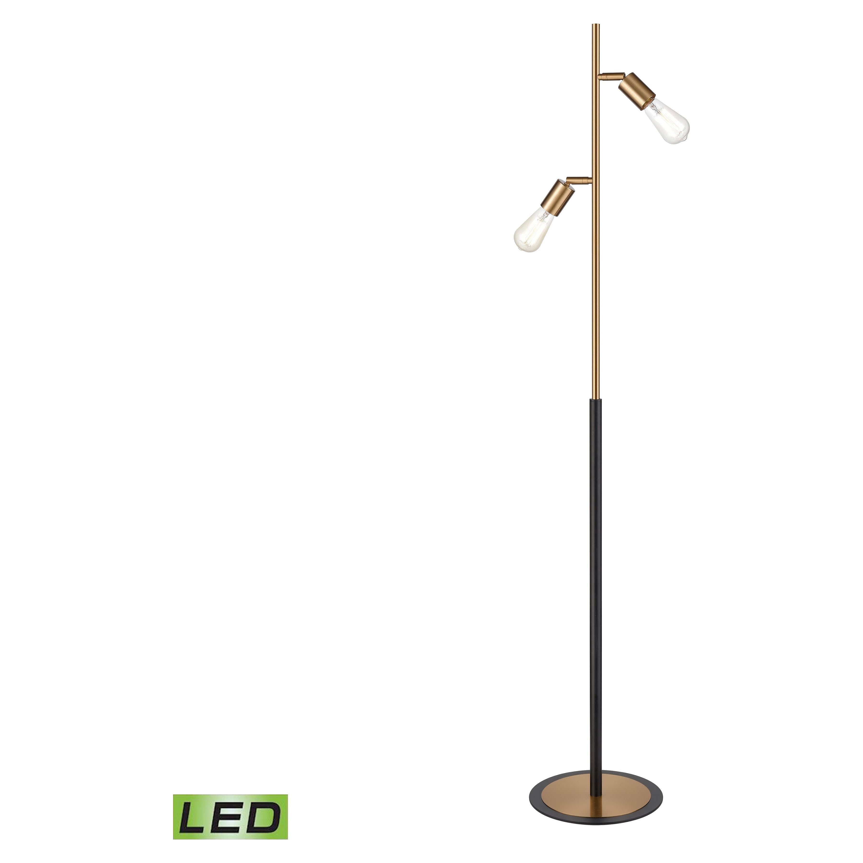 Kelston 62" High 2-Light Floor Lamp