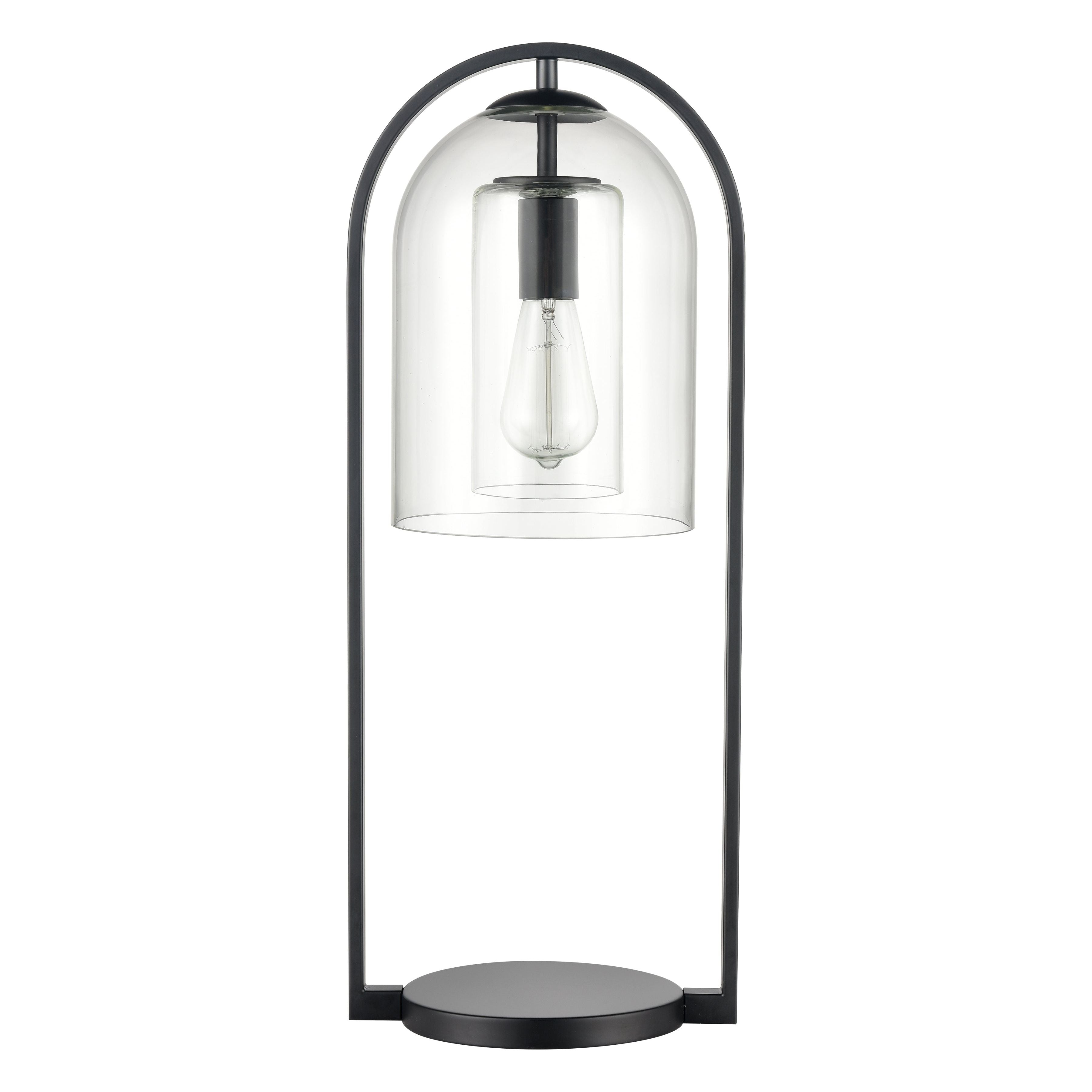 Bell Jar 28" High 1-Light Desk Lamp